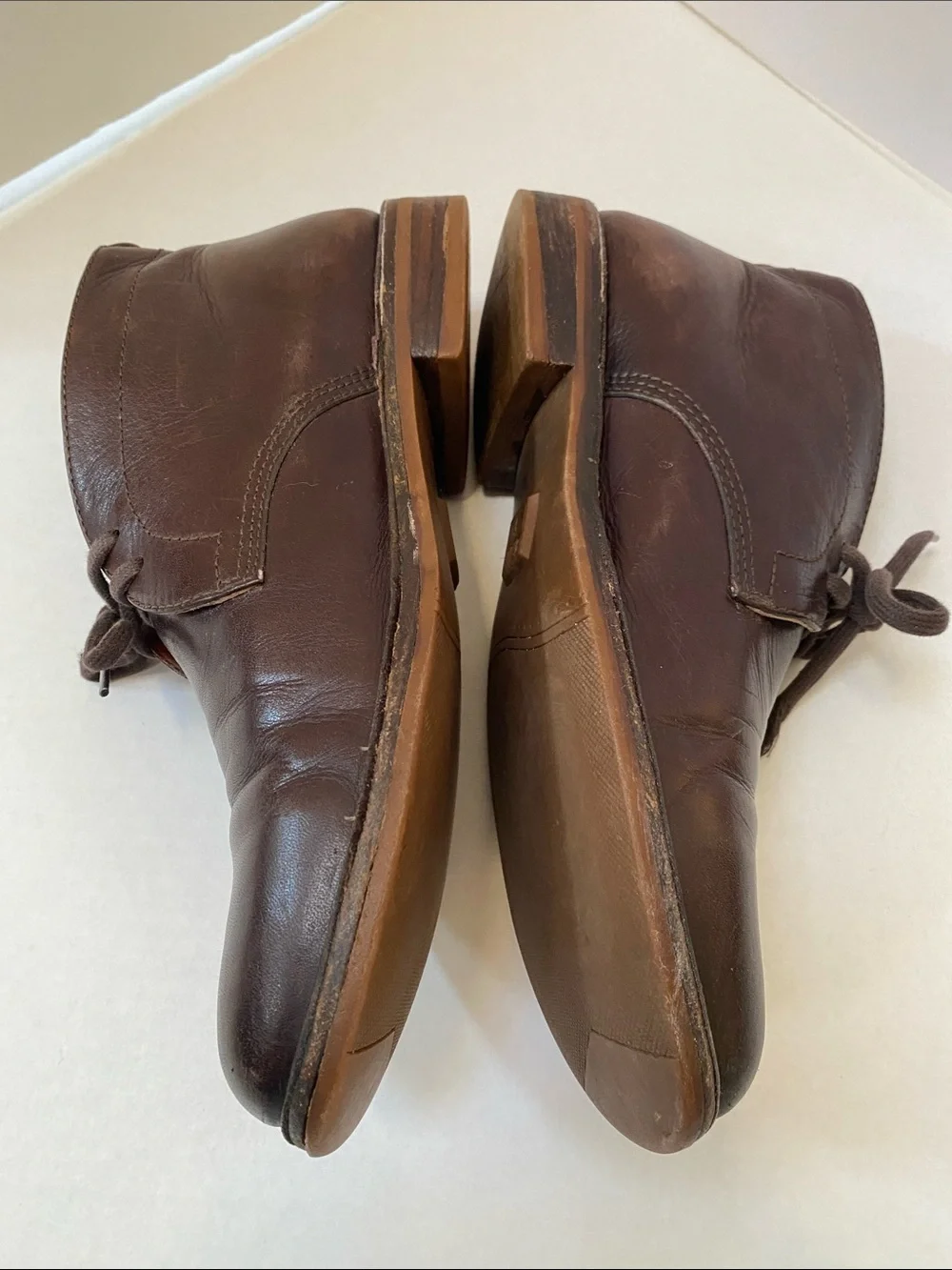 Frye Men's Paul Brown Leather Chukka Boots Size 10 1/2 D Gorpcore Casual Preppy